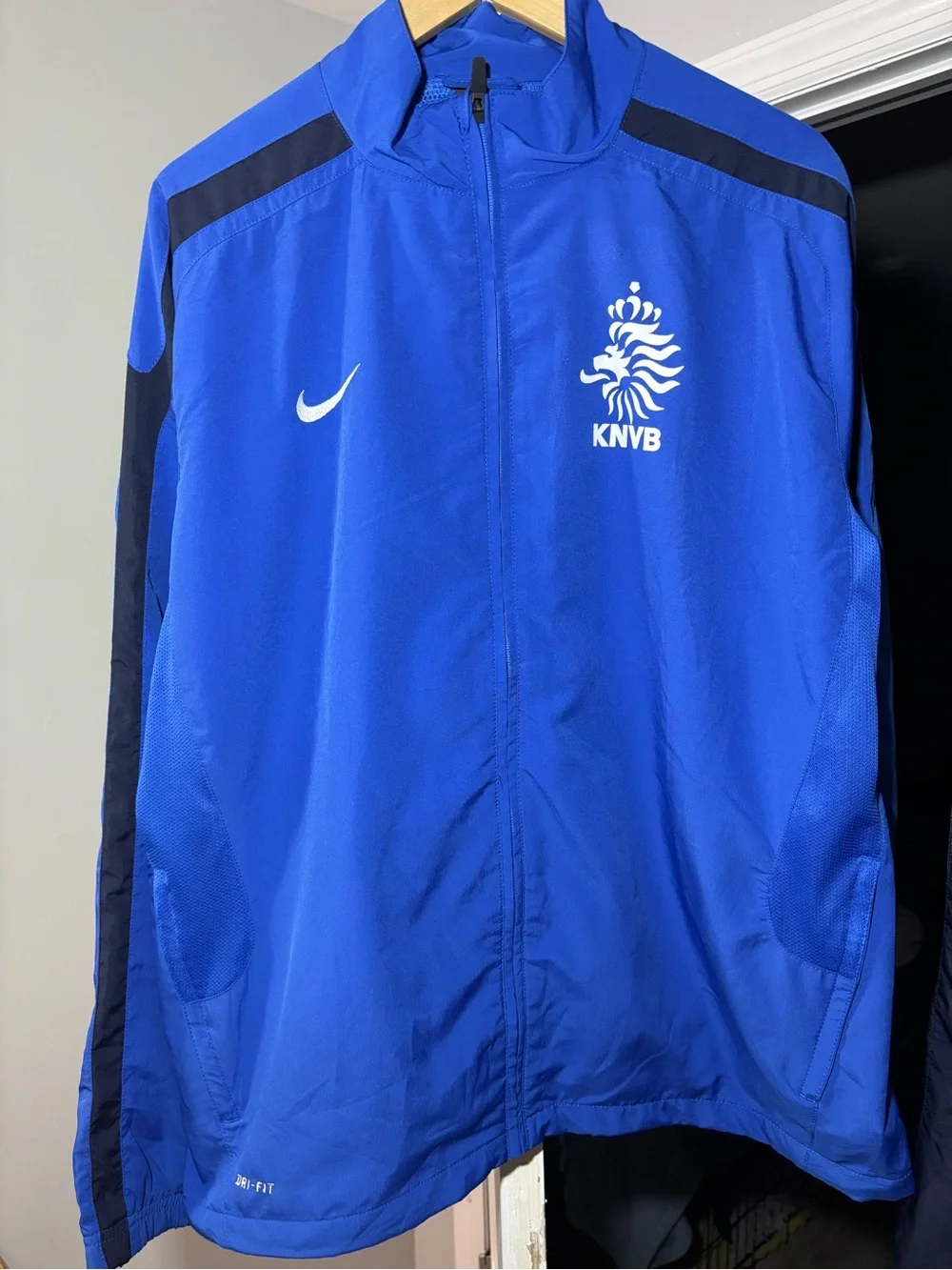 Vintage Nike Men X-Large Nederlands National Soccer Team Full Tracksuit Royal